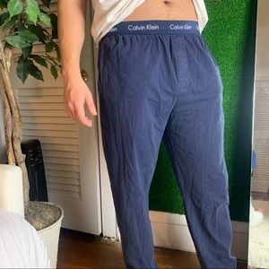 Men’s Calvin Klein navy blue joggers